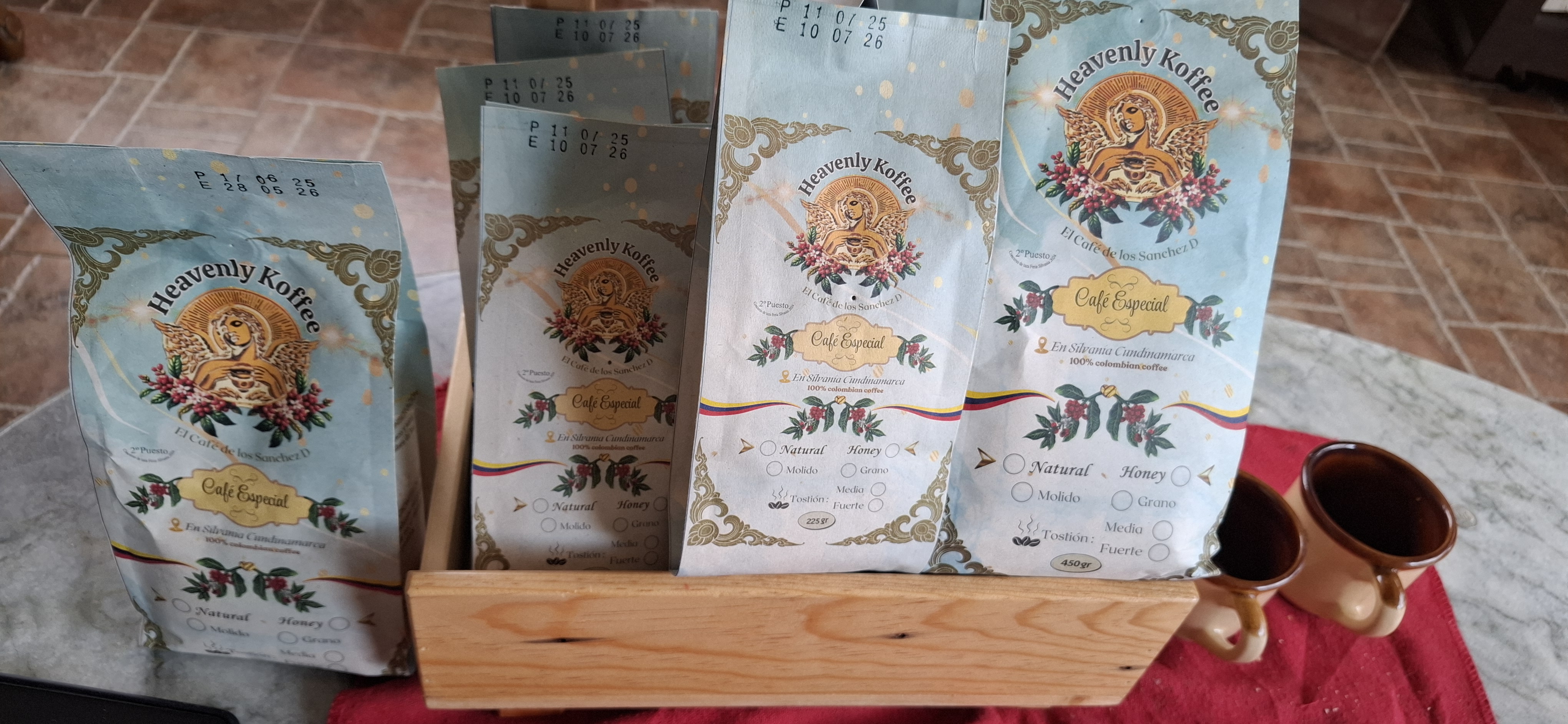 Heavenly Koffee Café de Silvania proceso honey