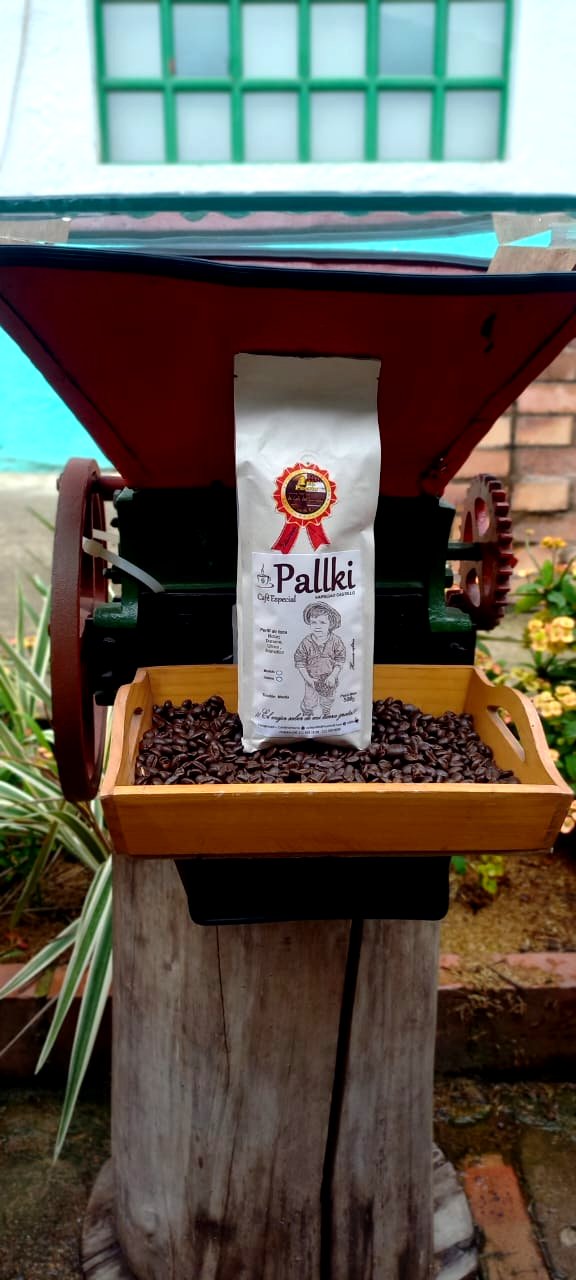 Café Pallki especial de Fusagasugá, finca San Sebastián, notas de durazno y cítricos